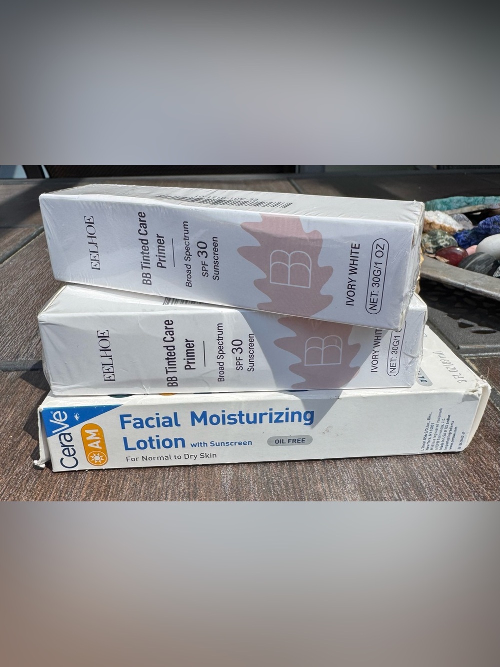 CeraVe Moisturizing  Lotion & EELHOE BB Tinted Care Primer SPF 30 –Bundle